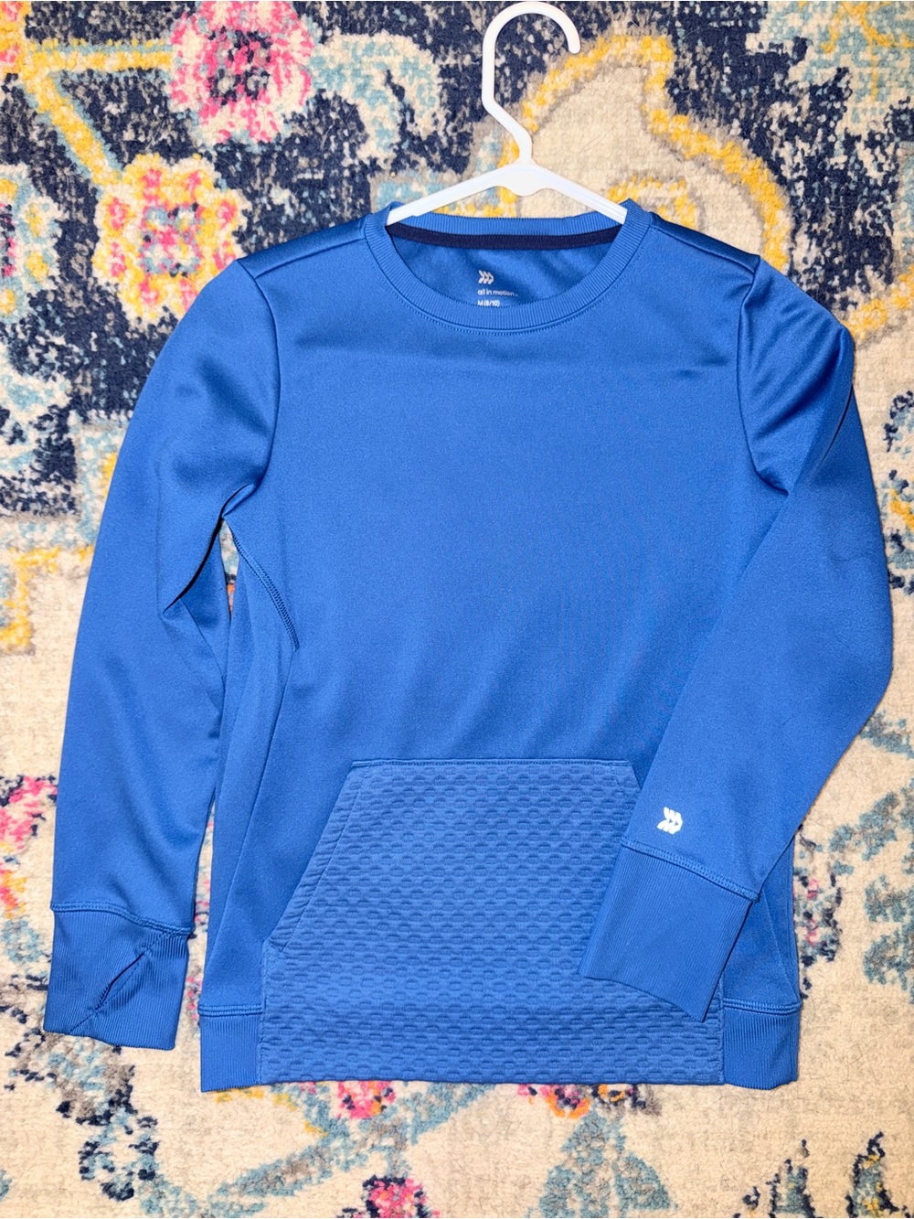 All in Motion Boys Blue Performance Pullover Sweatshirt